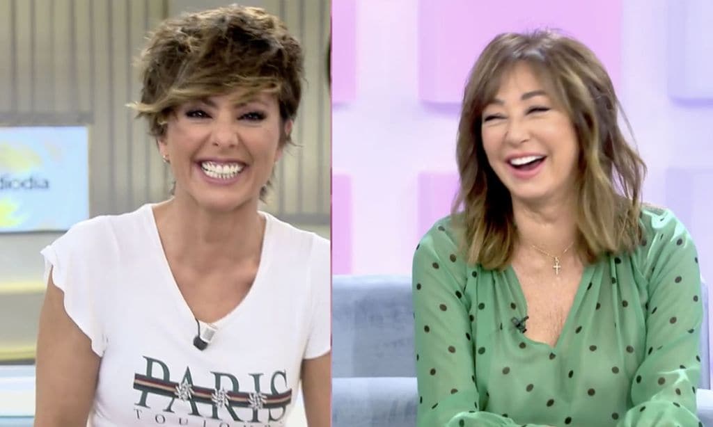 Un ataque de risa de Sonsoles Ónega y Ana Rosa les obliga a cortar la conexión en directo