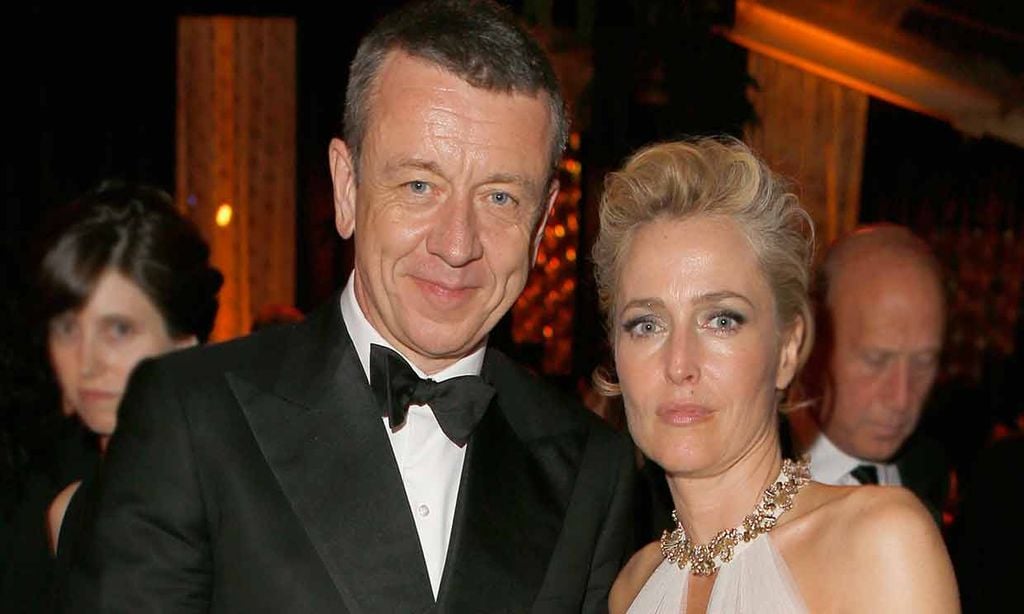 Gillian Anderson y Peter Morgan