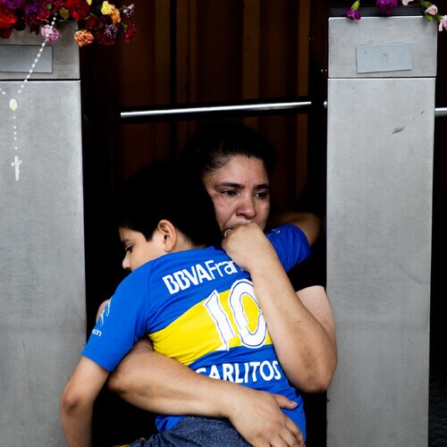 FOTOGALERÍA: Argentina llora la pérdida de su ídolo Maradona