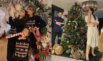 FOTOGALERÍA: Laura Pausini, Pilar Rubio y otras 'celebs' que ya tienen el árbol de Navidad