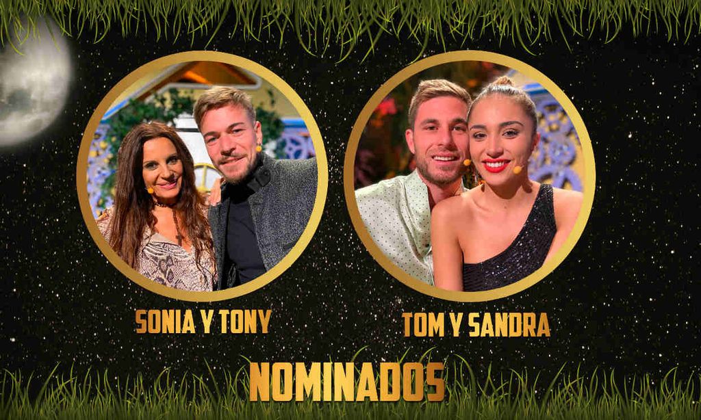 Sonia Monroy, Tony Spina, Tom y Sandra, nominados de 'La casa fuerte'