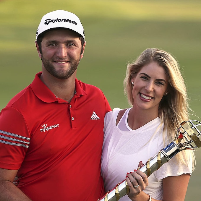 ¡Enhorabuena! El golfista Jon Rahm y su mujer, Kelley Cahill, van a ser padres 