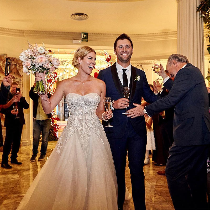 Jon Rahm y su mujer, Kelley Cahill, van a ser padres - Foto 2