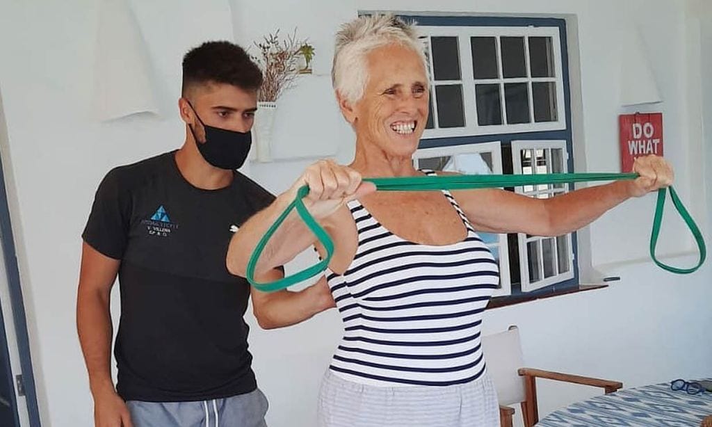 Así se pone en forma Mercedes Milá, ¡a sus 69 años!