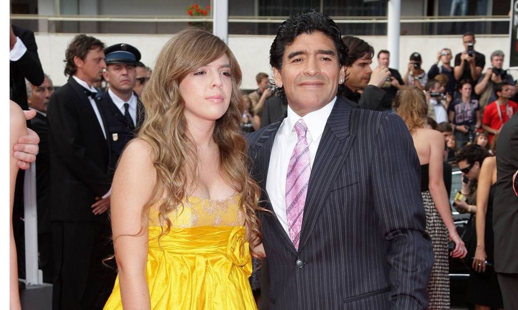 Dalma Maradona y Diego Armando Maradona
