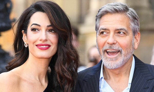 George y Amal Clooney 