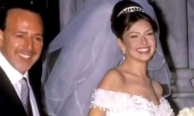 Thalía rescata los momentos más emocionantes de su boda en su 20 aniversario