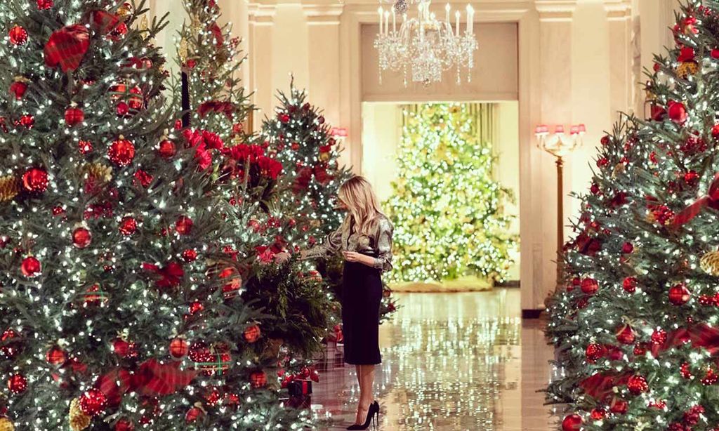 Donald y Melania Trump pasan sus últimas fiestas en la Casa Blanca: así han sido sus cuatro navidades