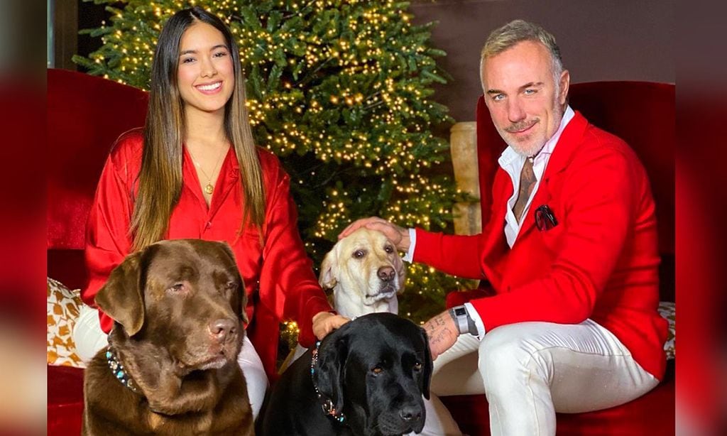 Gianluca Vacchi y Sharon Fonseca inauguran la Navidad con un superbaile