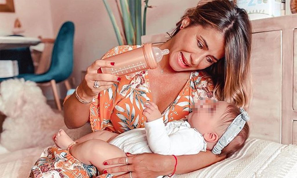 Las simpáticas imágenes de los avances de Camila, la hija de Elena Tablada