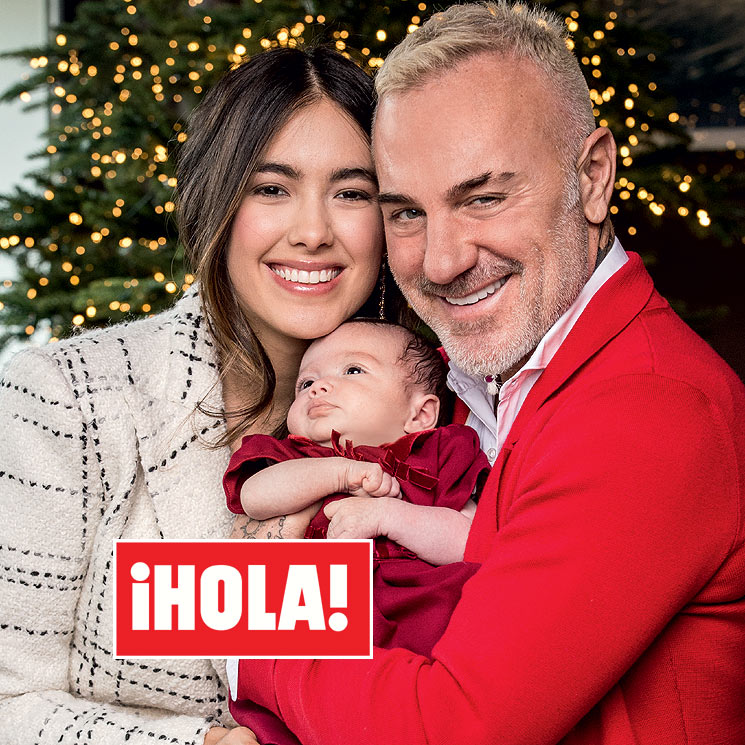 Exclusiva en ¡HOLA!, Gianluca Vacchi y Sharon Fonseca nos presentan a su hija, Blu