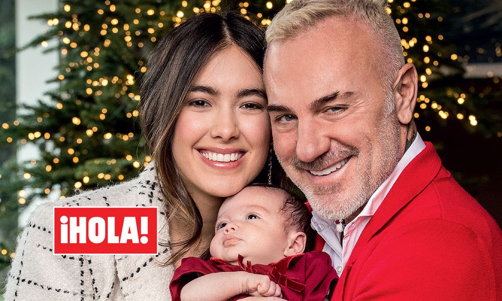 Exclusiva en ¡HOLA!, Gianluca Vacchi y Sharon Fonseca nos presentan a su hija, Blu