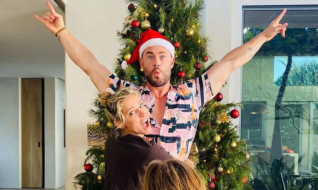 Elsa Pataky, entusiasmada con su regalo de Papá Noel, ¿es un Thor o un Chris Hemsworth?