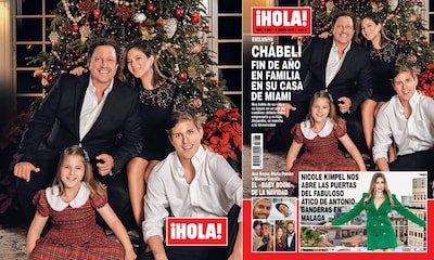 Exclusiva en ¡HOLA!: Chábeli, fin de año en familia en su casa de Miami