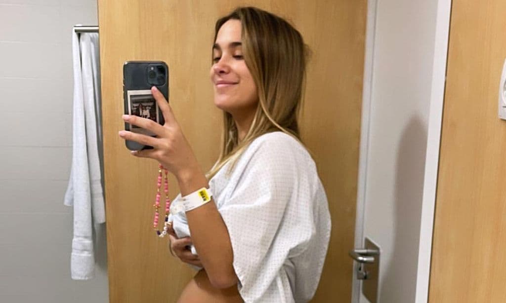 María Pombo muestra su cuerpo postparto y cuenta algunos detalles del nacimiento de su hijo