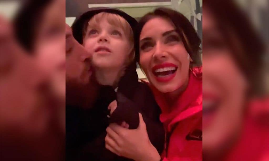 Los deseos de Pilar Rubio para este 2021, entre fuegos artificiales y besos en familia