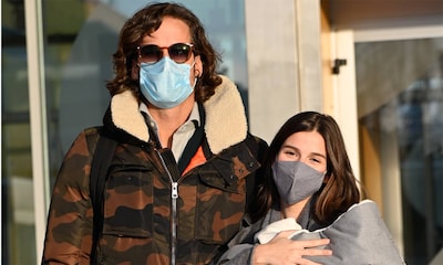 Sandra Gago y Feliciano López salen del hospital con su bebé