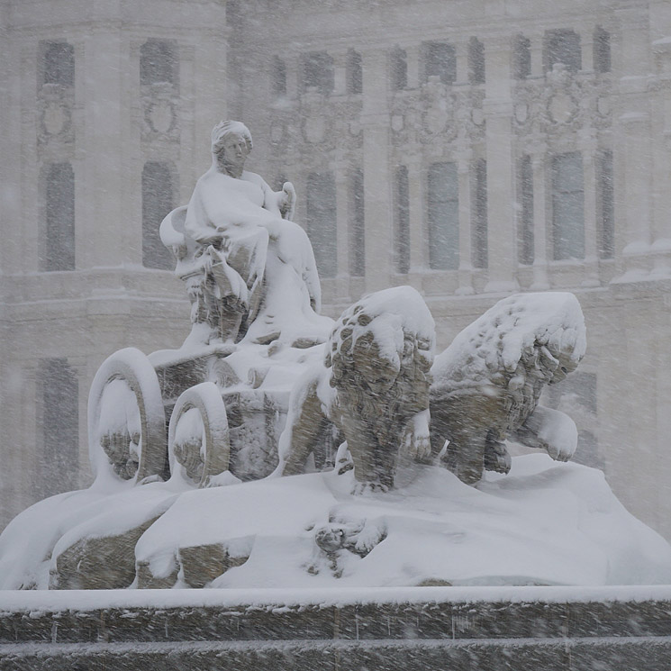 España se tiñe de blanco: las estampas más impresionantes de la gran nevada