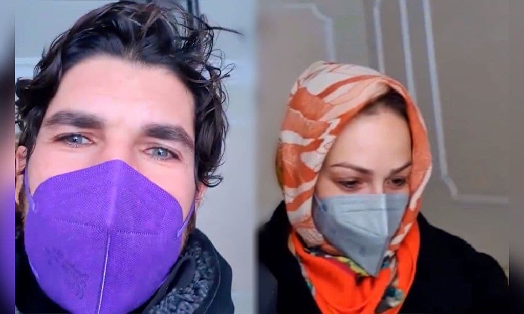 'Bienvenidos a Siberia’, Cayetano Rivera y Eva González se quedan impactados con el fenómeno ‘Filomena’