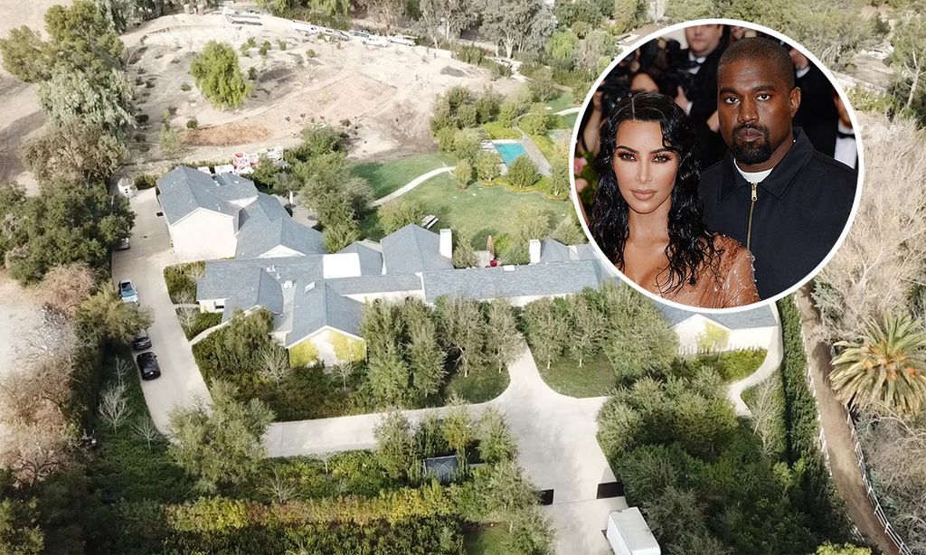 Continúan las obras en la mansión de Kim Kardashian y Kanye West a pesar de los rumores de ruptura