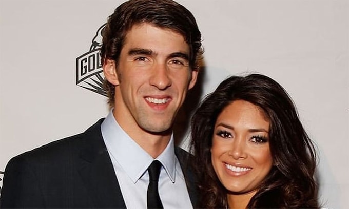Michael Phelps y su esposa, Nicole
