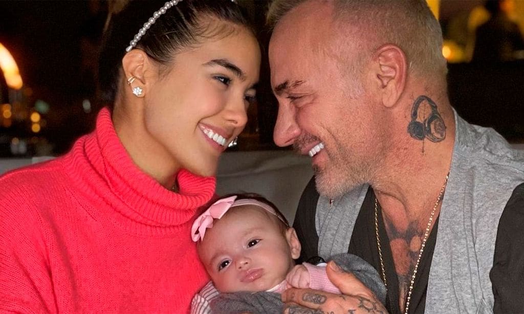 ¿A quién se parece la hija de Gianluca Vacchi y Sharon Fonseca? La venezolana lo tiene claro