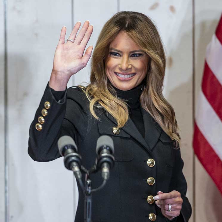 El adiós de Melania Trump, la primera dama que 'hablaba' con los gestos 