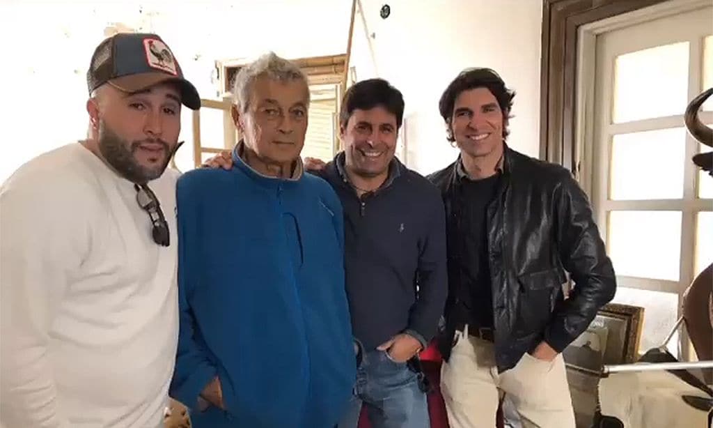Francisco y Cayetano Rivera lamentan la muerte de su tío 'Riverita'