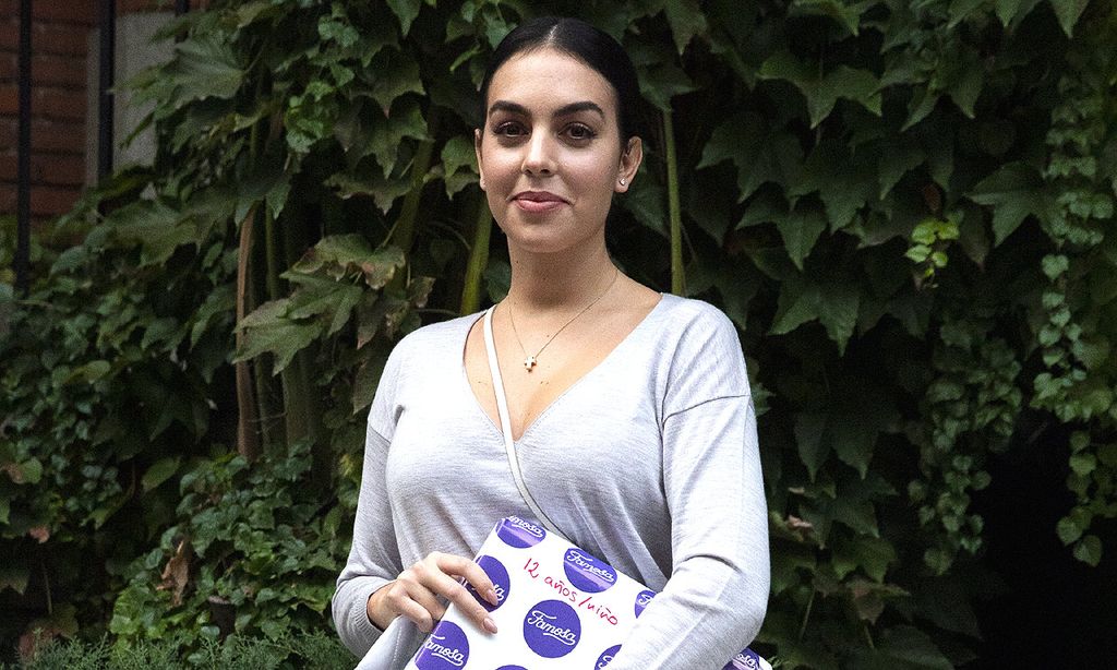Georgina Rodríguez, ilusionada con la felicitación que ha recibido de ¡la reina Sofía!