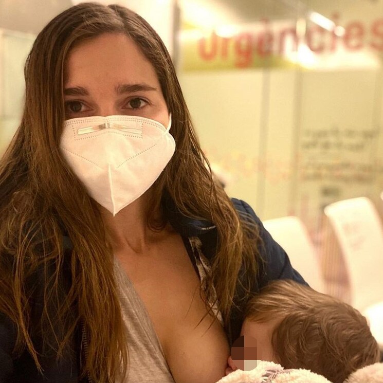 Natalia Sánchez explica el motivo por el que tuvo que acudir a urgencias con su hijo Neo