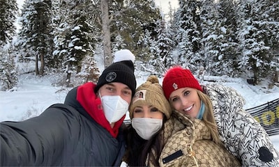 Pau Gasol, de escapada a la nieve con la viuda de Kobe Bryant y sus hijas