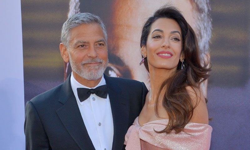 Las cartas de amor de George Clooney a su mujer Amal en el confinamiento