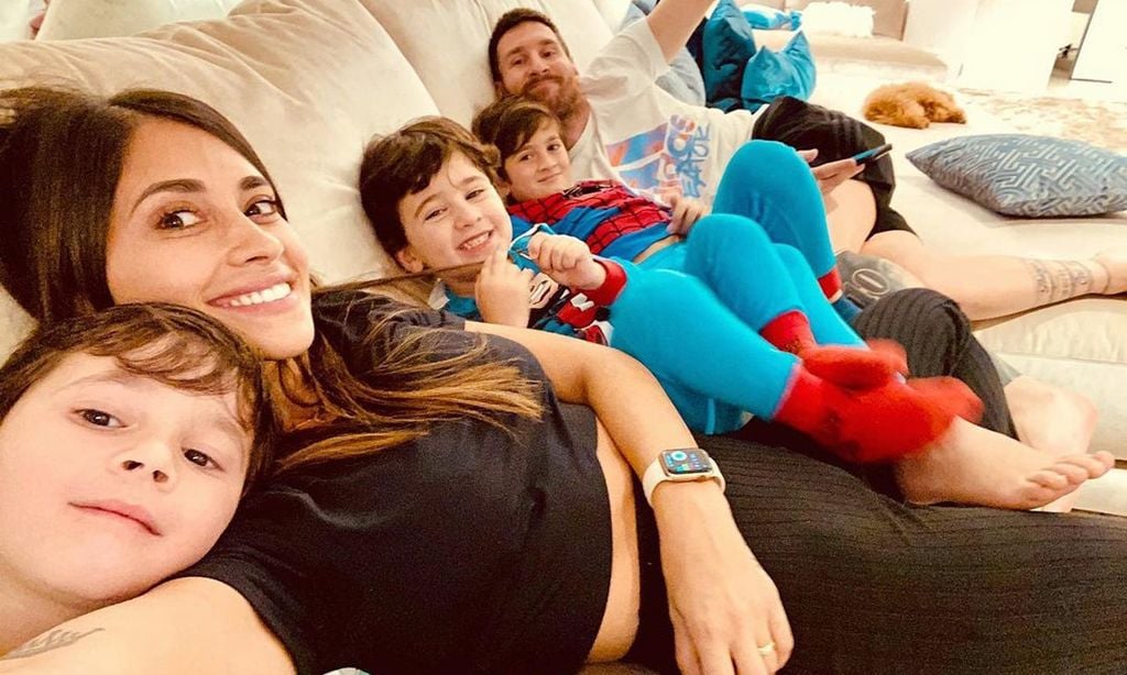 'Los cinco juntos': Messi y Antonela, más unidos que nunca