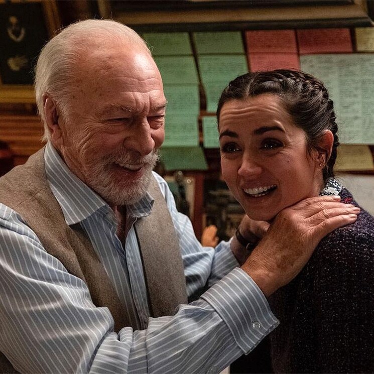 Ana de Armas, Julie Andrews y otras estrellas se despiden de Christopher Plummer