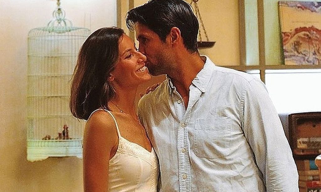 Fernando Verdasco, un papá orgulloso, muestra por primera vez a su hijo Mateo en brazos