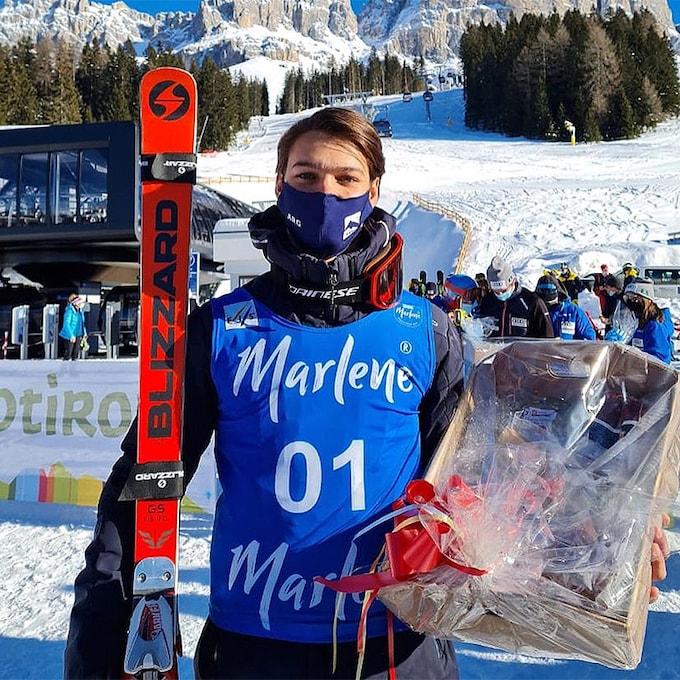 Tiziano, el hijo de Valeria Mazza representará a Argentina en el campeonato mundial de esquí alpino