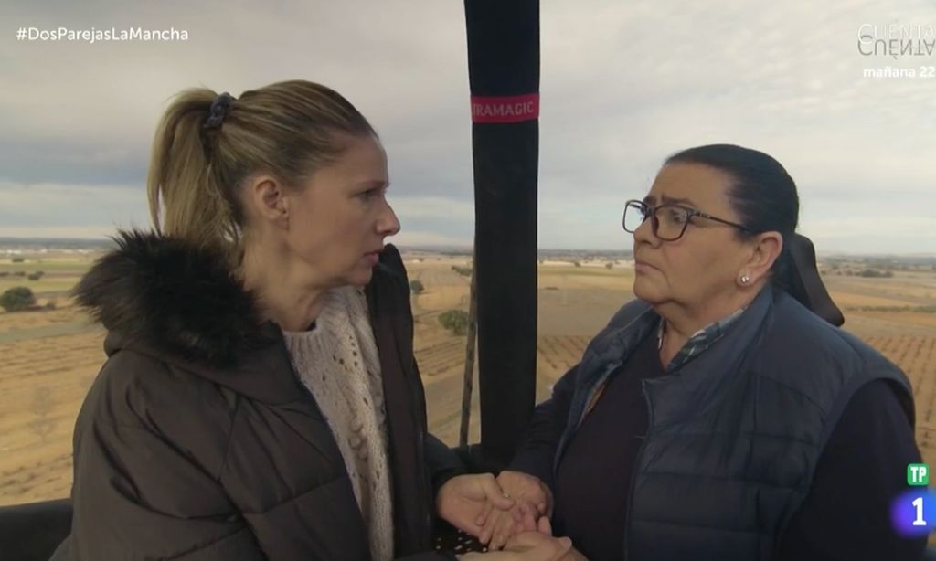 María del Monte y Anne Igartiburu se sinceran sobre sus vidas en 'Dos parejas y un destino'