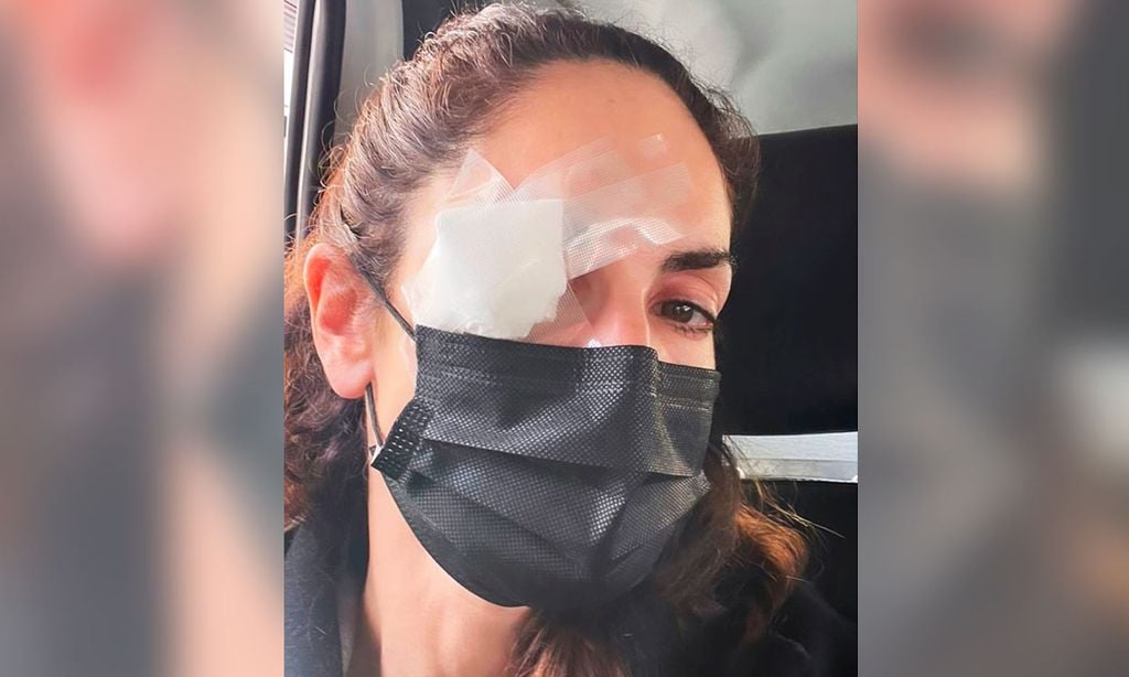 Eugenia Silva, operada de un ojo por 'pequeñas averías'