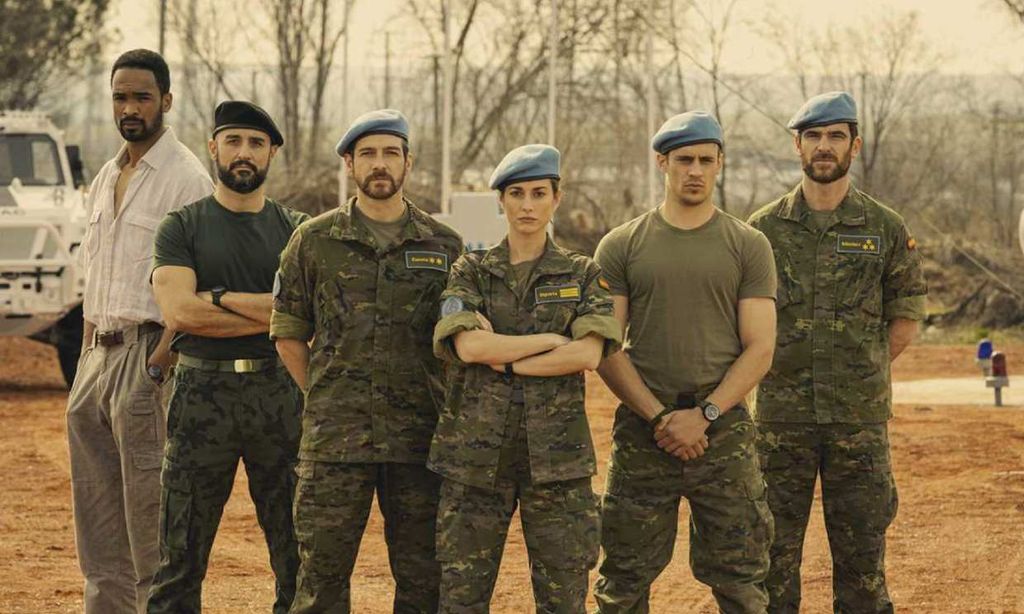 Silvia Alonso, Martiño Rivas y Féliz Gómez protagonizan 'Fuerza de paz', la nueva ficción de TVE