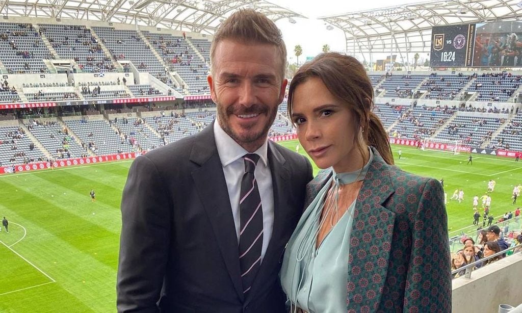 David Beckham 'da la nota' en un desternillante vídeo que le ha hecho Victoria 