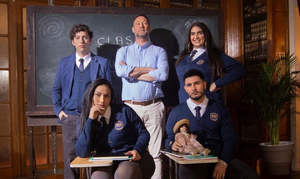 Omar Montes y el pequeño Nicolás se convierten en los alumnos más rebeldes de 'El Internado'