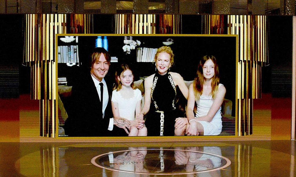 Nicole Kidman con Keith Urban y sus hijas