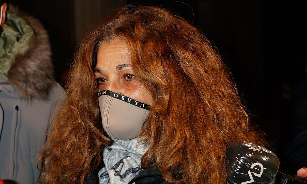 Lolita, visiblemente afectada, despide a Quique San Francisco