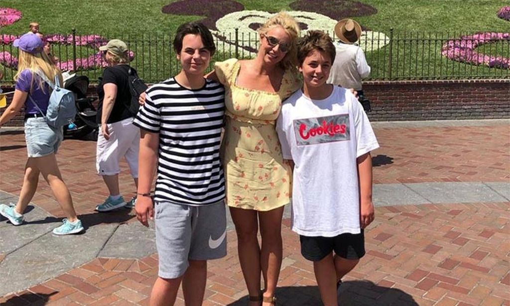 Britney Spears y sus hijos