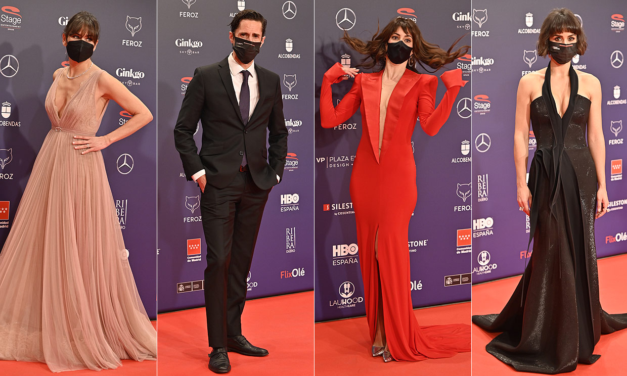 Glamour, ganas de celebrar y seguridad ante todo: la alfombra roja de los Premios Feroz