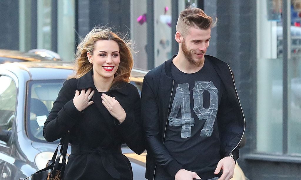 Edurne y David de Gea