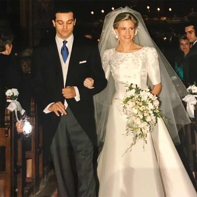 Ramón García y Patricia Cerezo celebran 'media vida juntos' con fotos de su boda