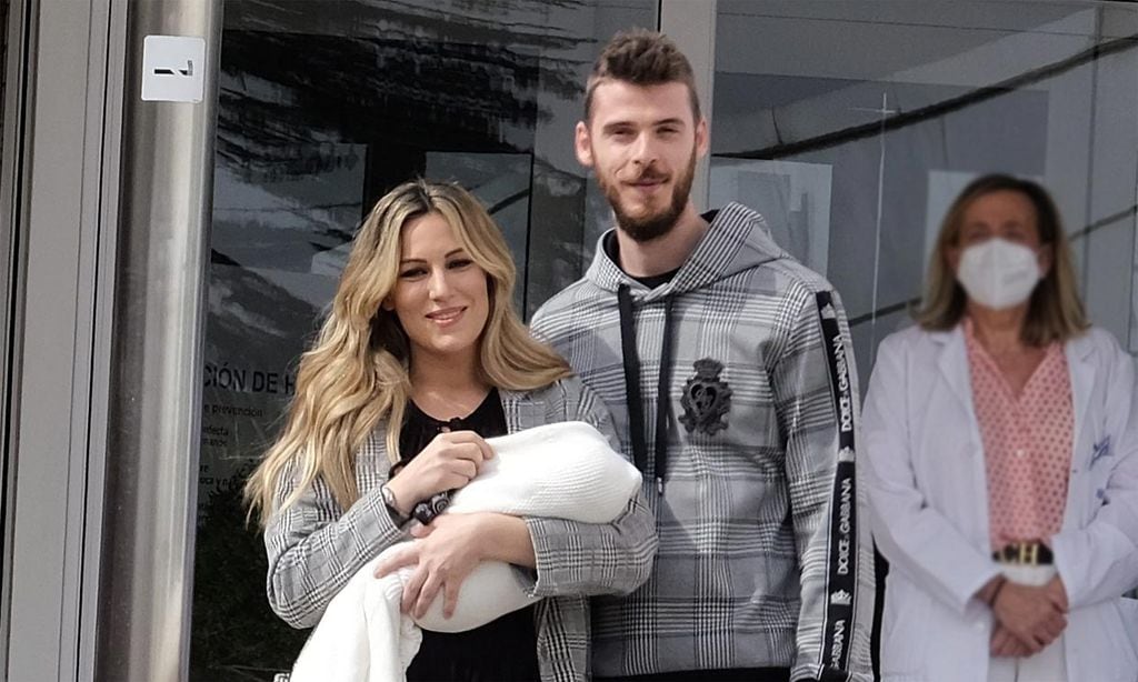 Edurne y David de Gea dan una pista sobre cómo están pasando los primeros días con su hija