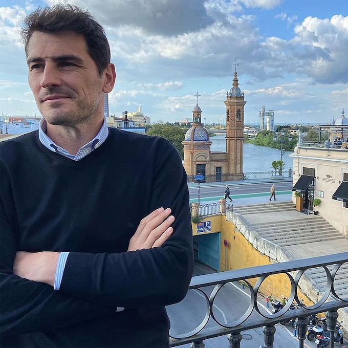 Iker Casillas comparte una imagen en Sevilla después del anuncio de ruptura con Sara Carbonero