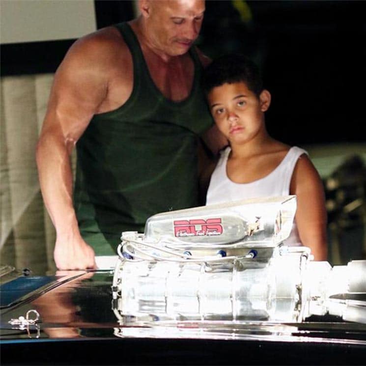 El hijo de Vin Diesel debuta en 'Fast & Furious' con 10 años